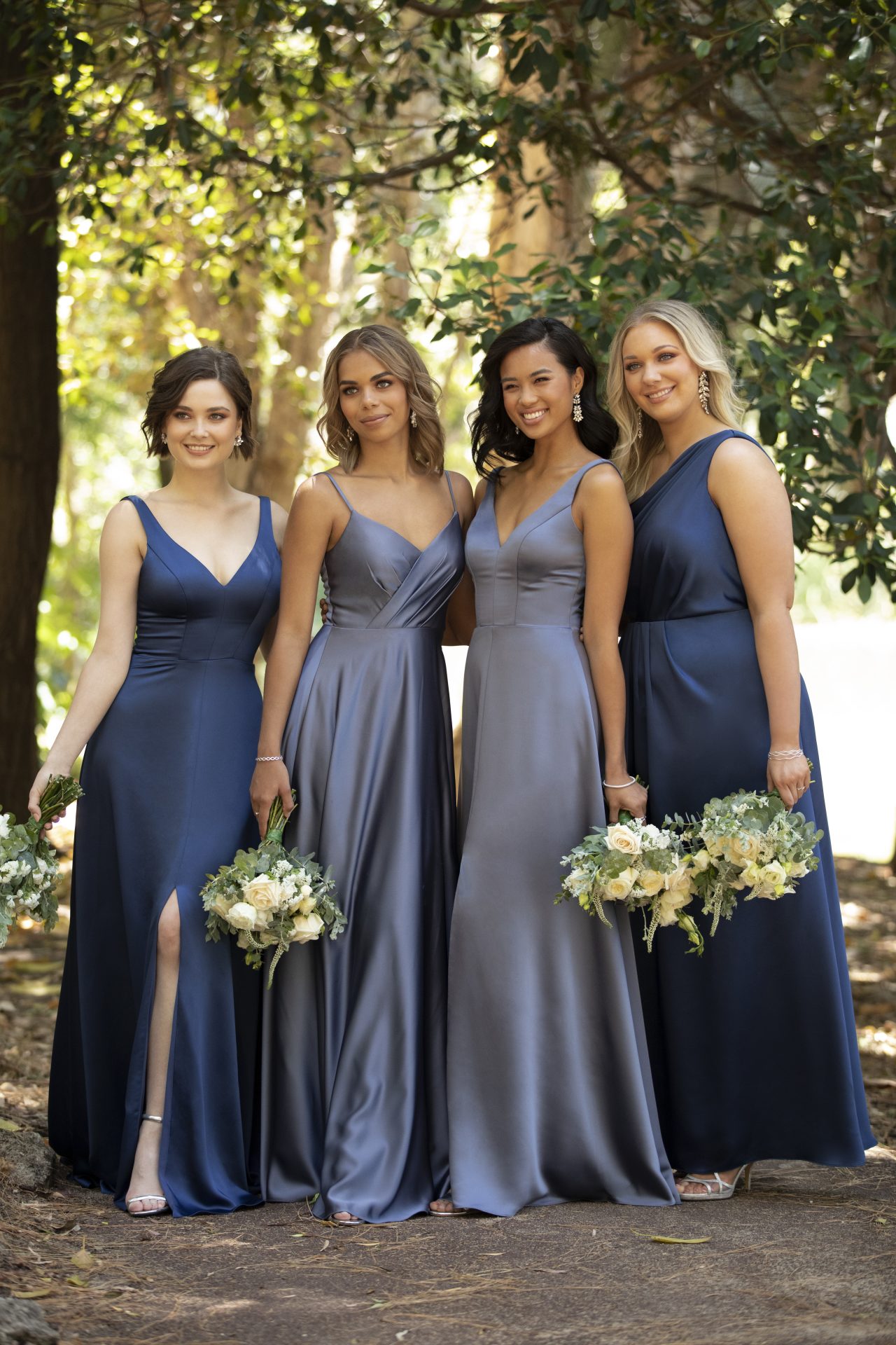 Earth tone bridesmaid dresses best sale